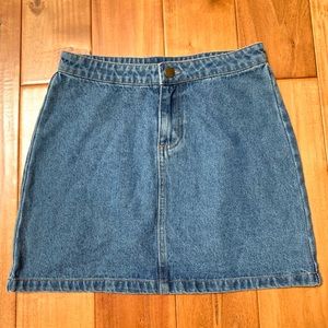 Forever 21 Denim Mini Skirt Size Small